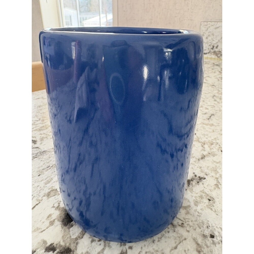 *NEW* Rae Dunn Love You Like A Latke Blue Gold Coffee Tea Hot Chocolate Mug - Picture 4 of 6